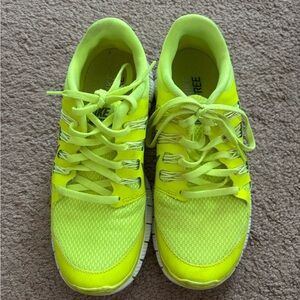 Nike Vibrant Lime Green Sneakers